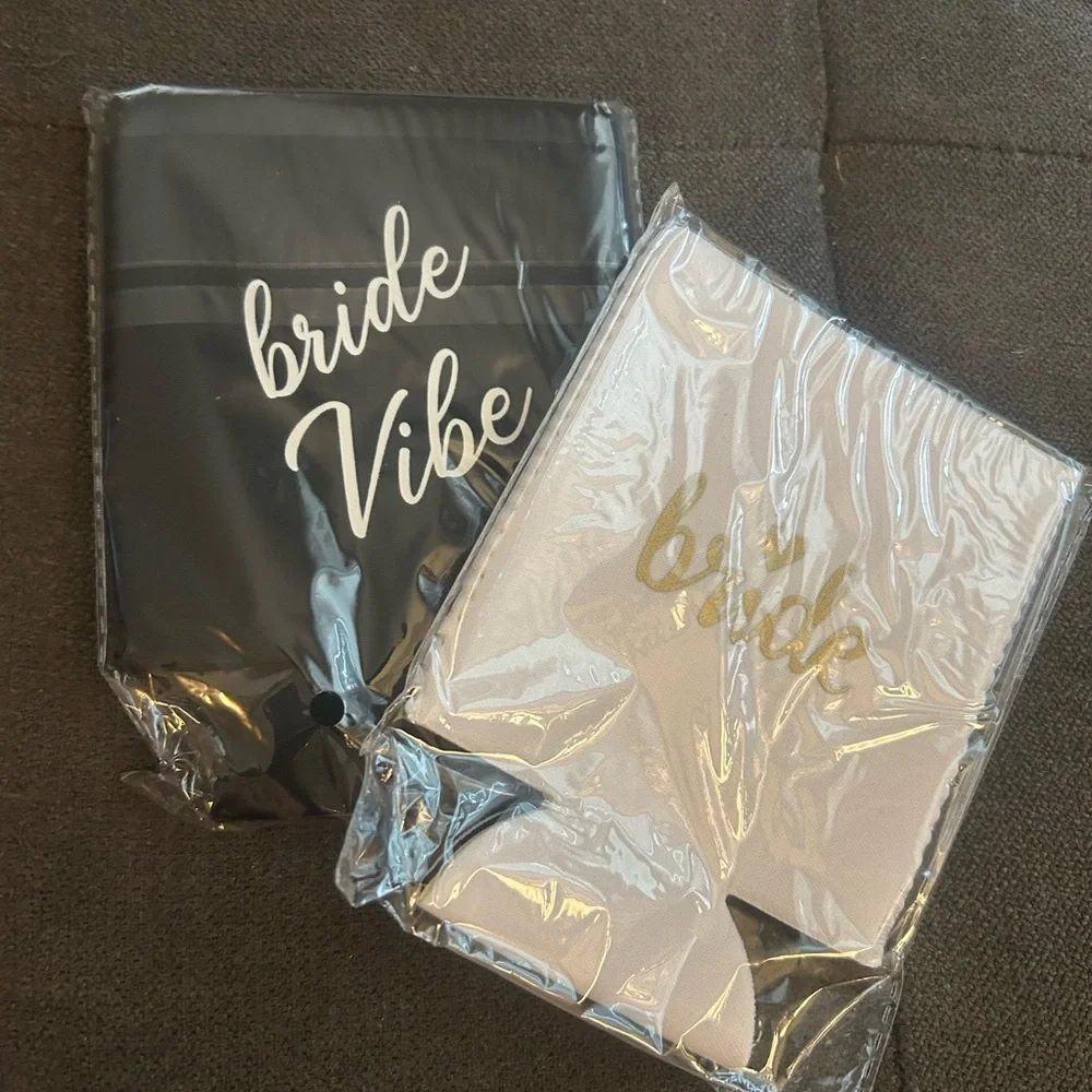Bride Vibe Can Coolers Set NWT